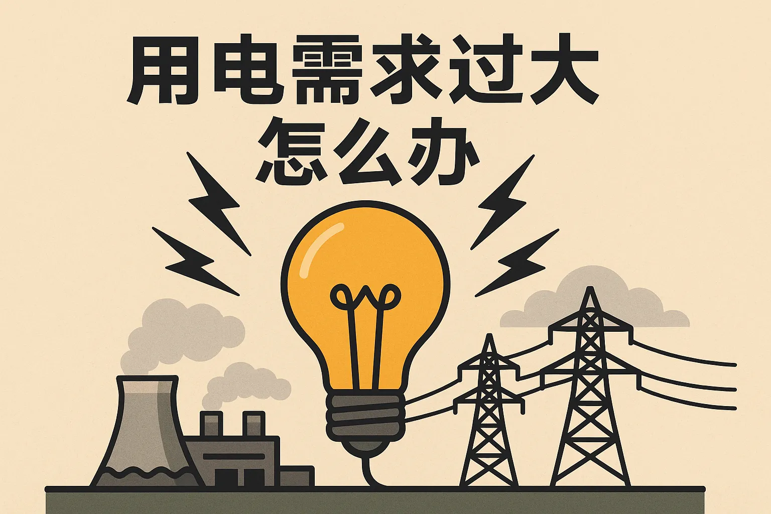 用电需求过大怎么办