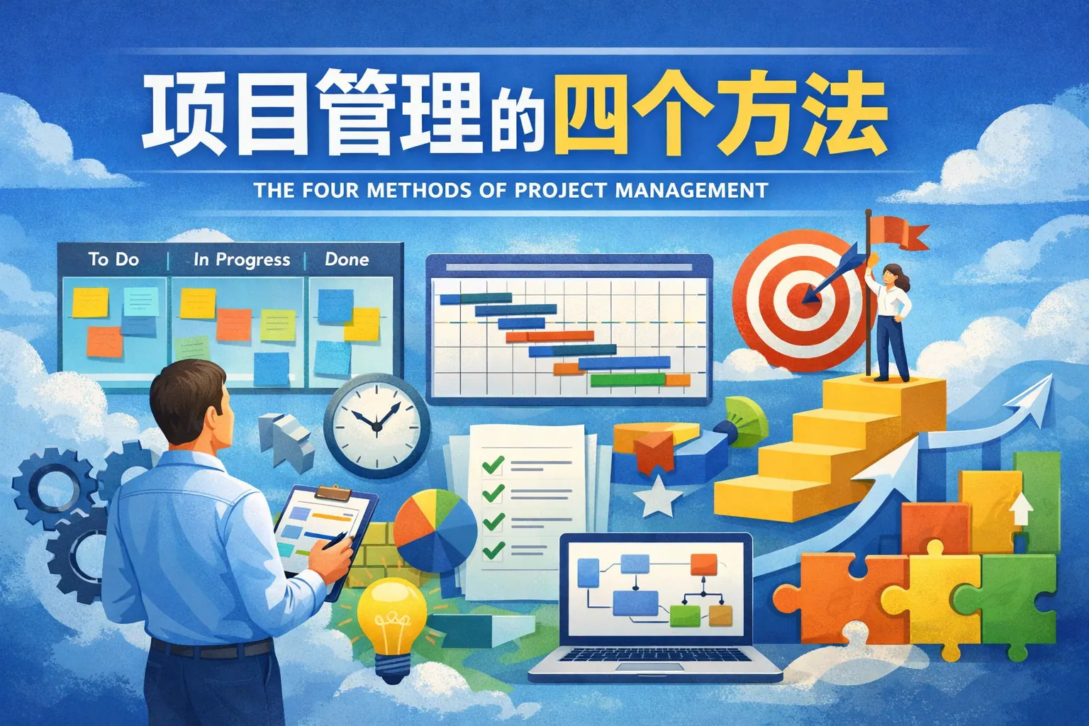 项目管理的四个方法是