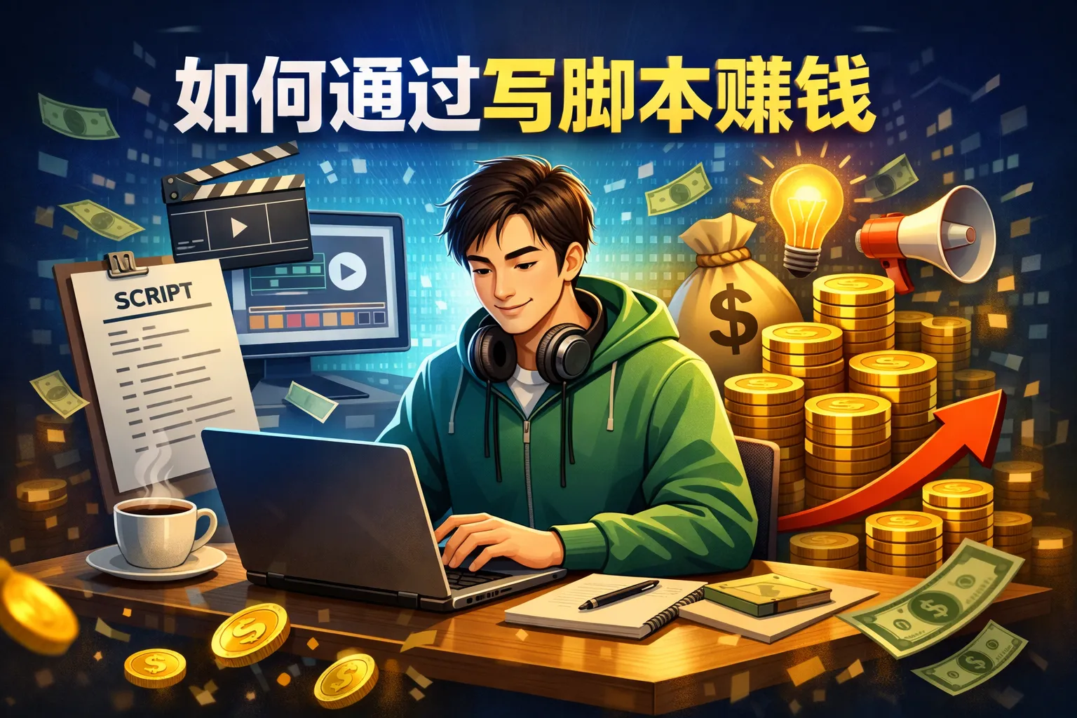 如何通过写脚本赚钱