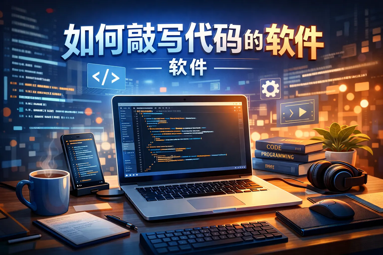 如何敲写代码的软件
