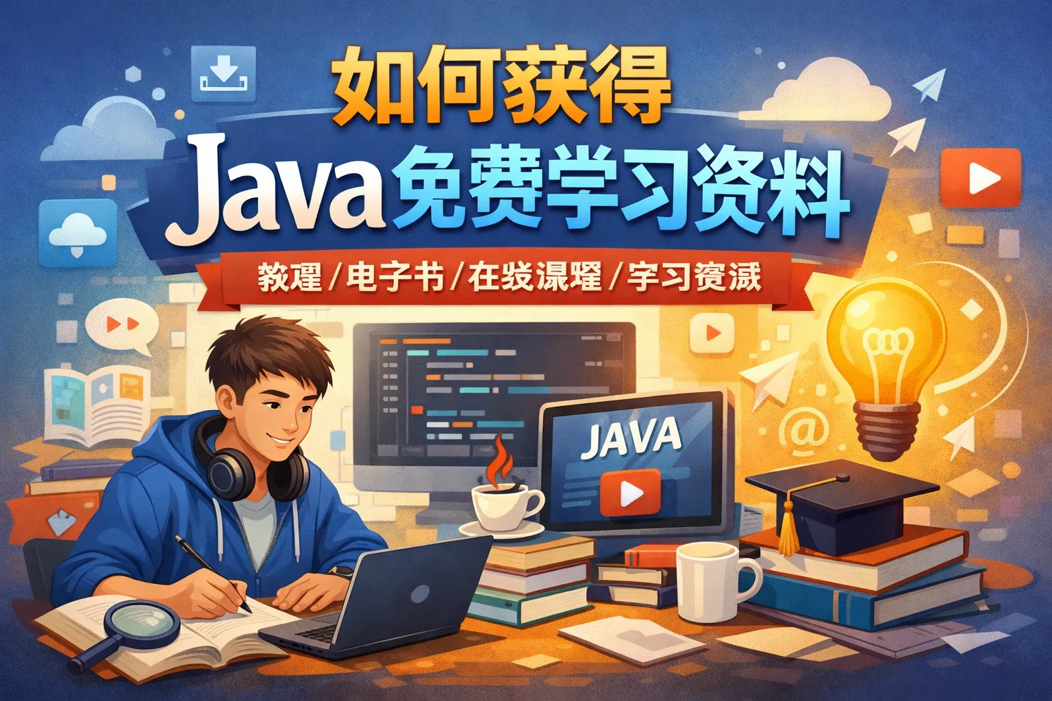 如何获得java免费学习资料