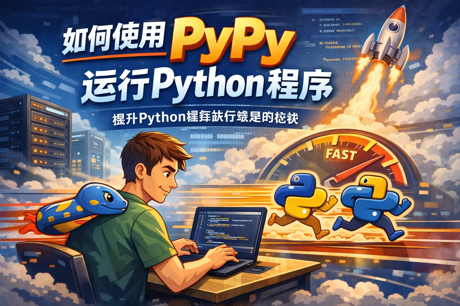 如何使用pypy运行python程序