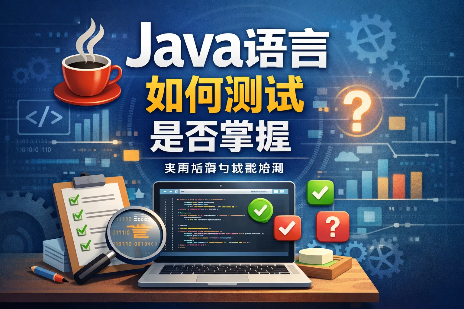 java语言如何测试是否掌握