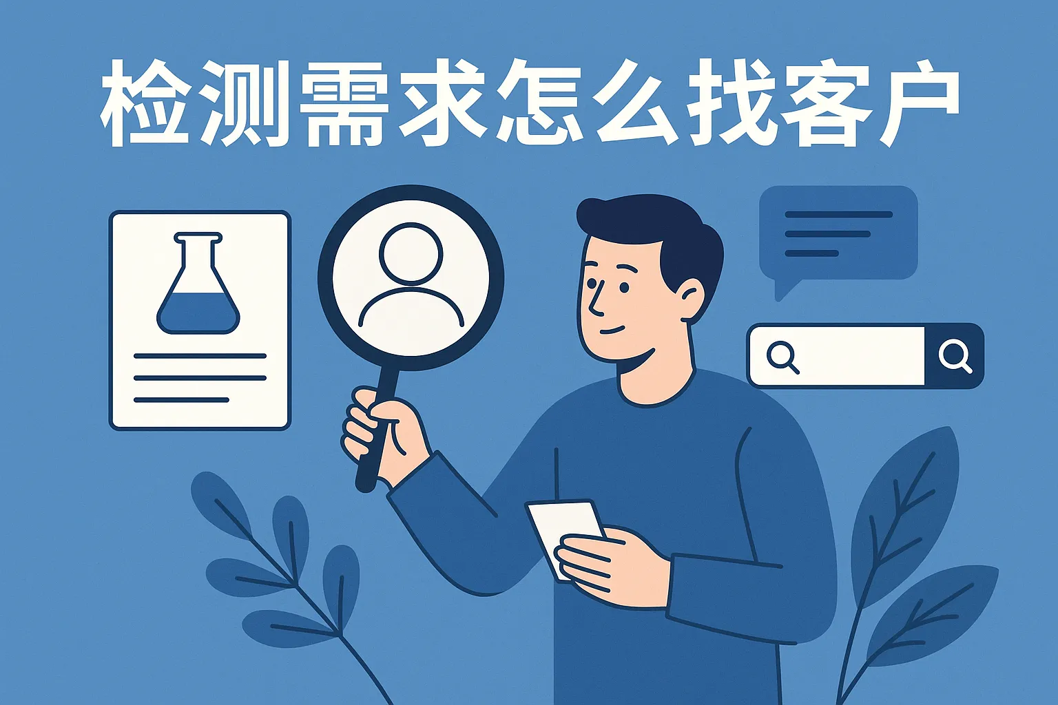 检测需求怎么找客户的