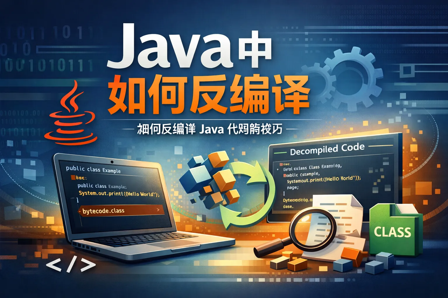 java中如何反编译