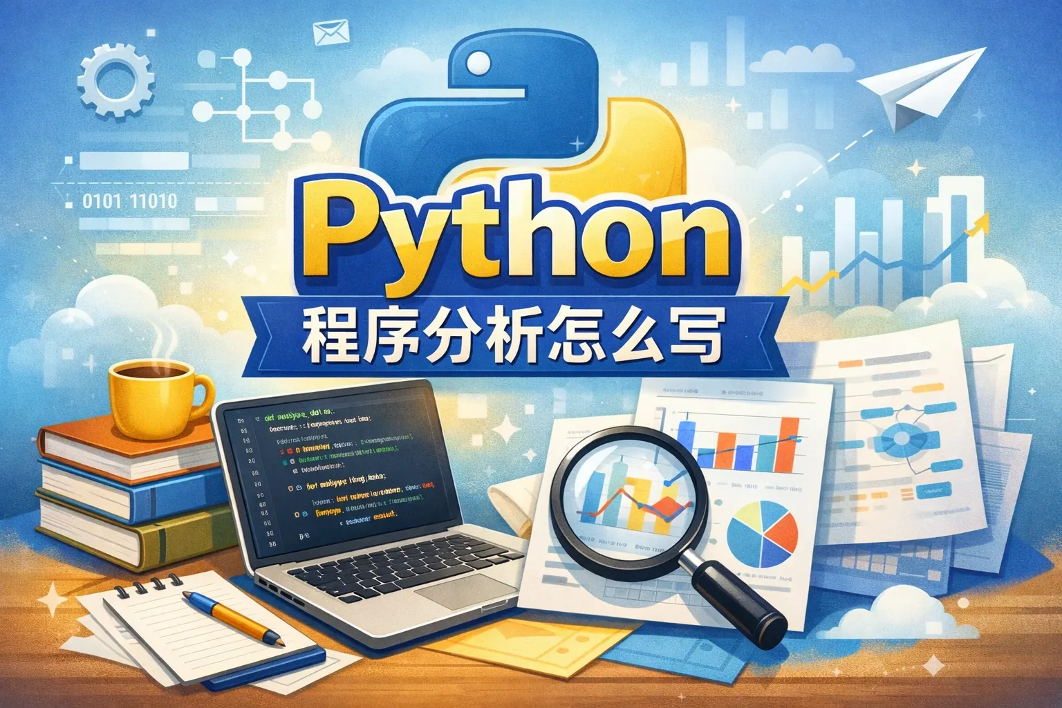 python程序分析怎么写