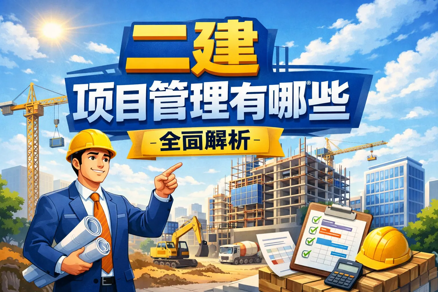 二建项目管理有哪些