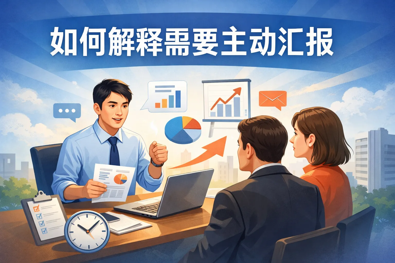 如何解释需要主动汇报