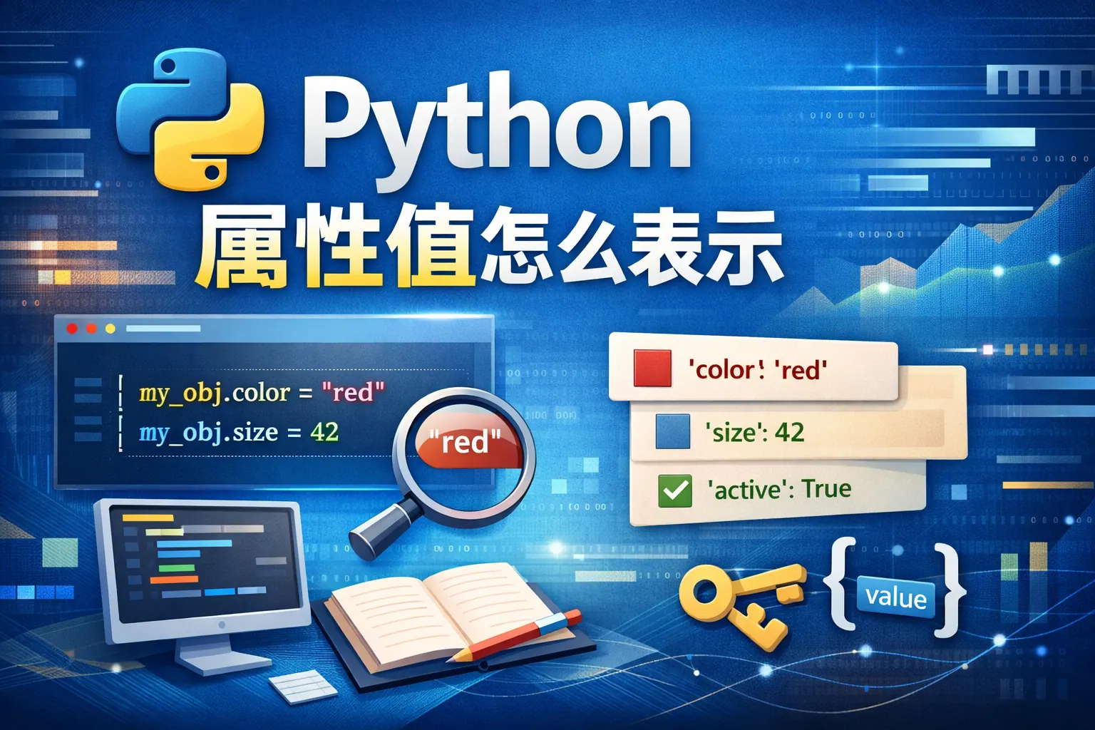 python属性值怎么表示