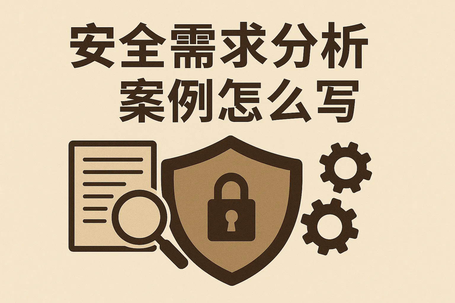 安全需求分析案例怎么写