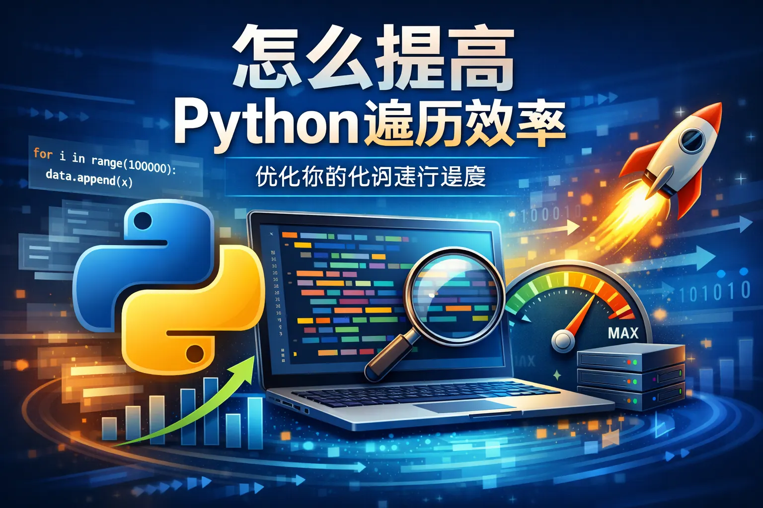 怎么提高python遍历效率