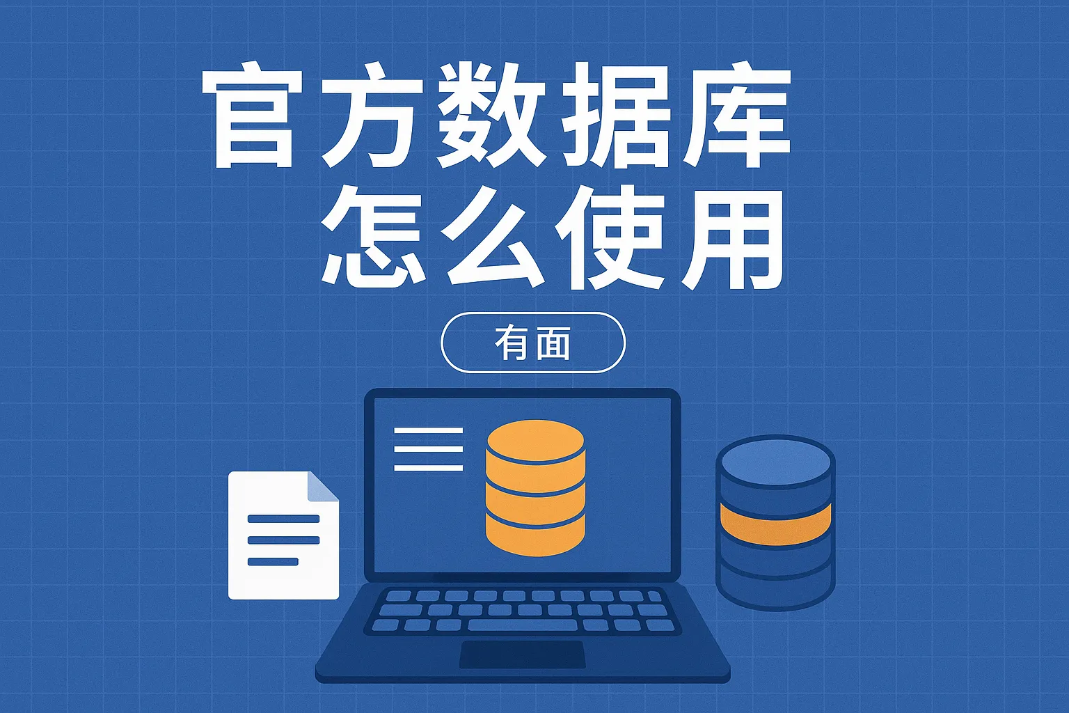 官方数据库怎么使用的