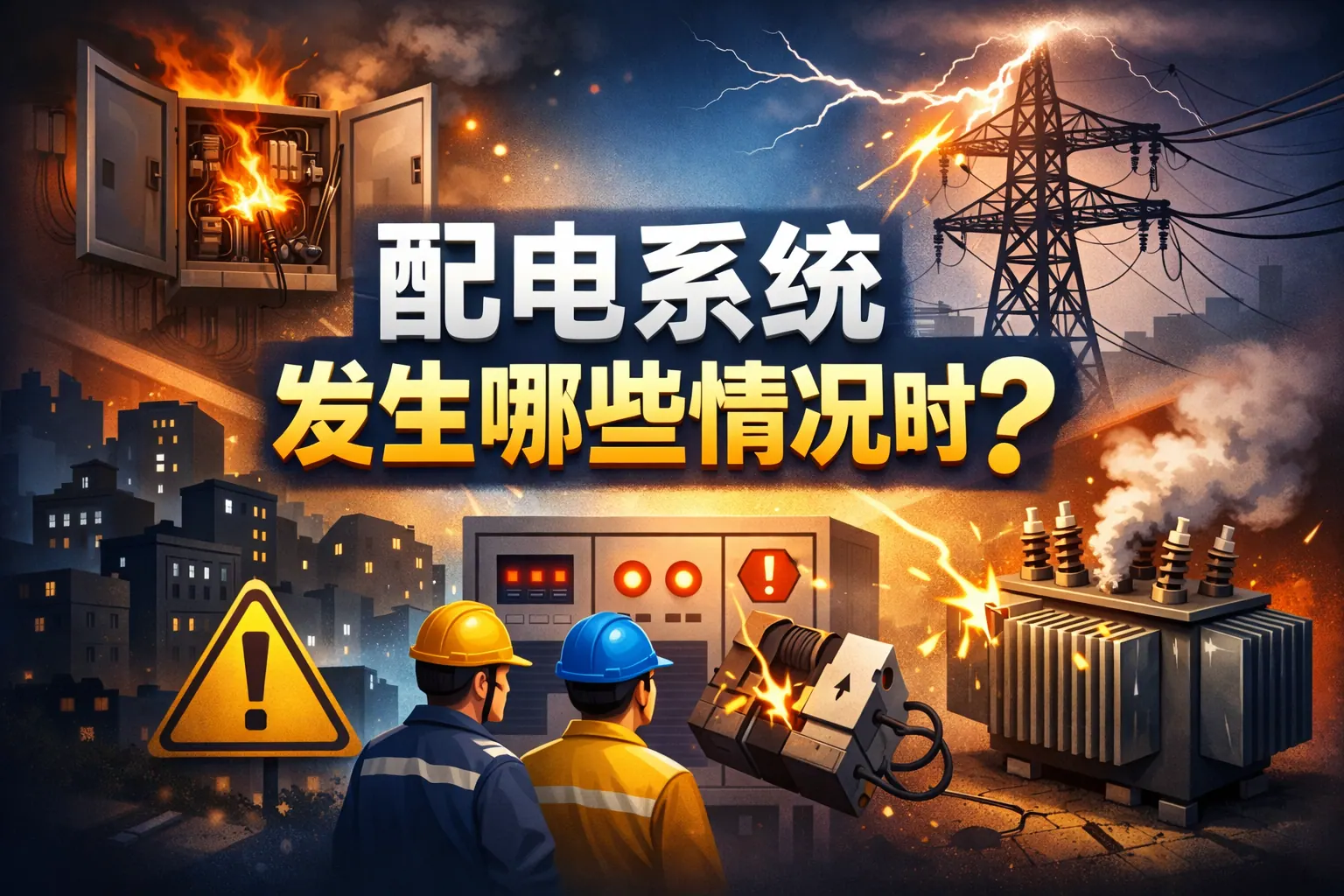 配电系统发生哪些情况时