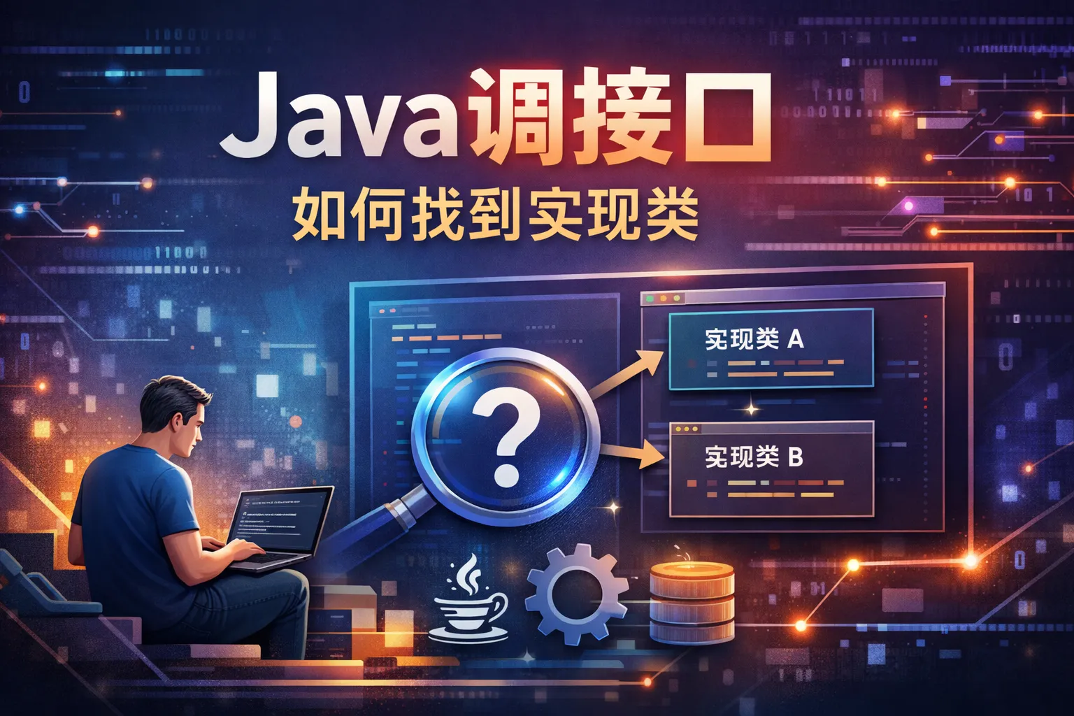 java 调接口如何找到实现类
