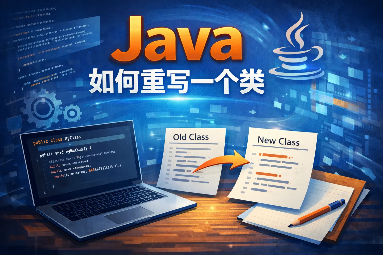 java如何重写一个类