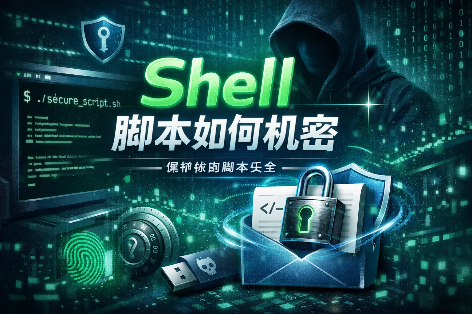 shell脚本如何机密