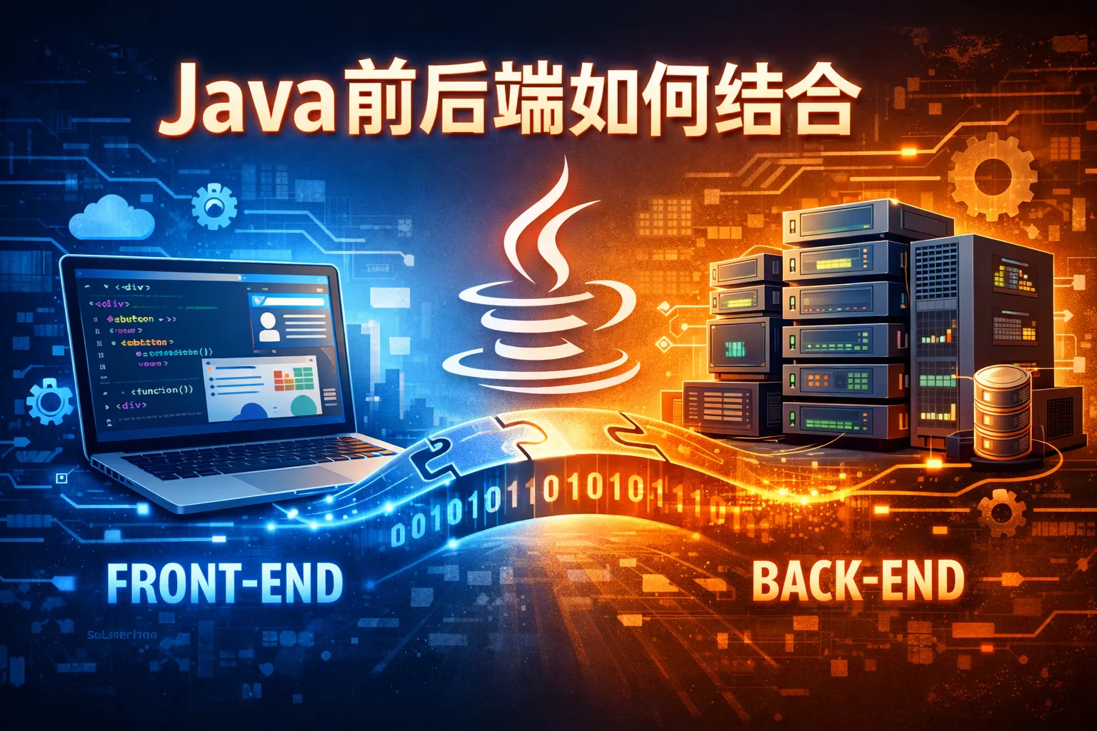java前后端如何结合