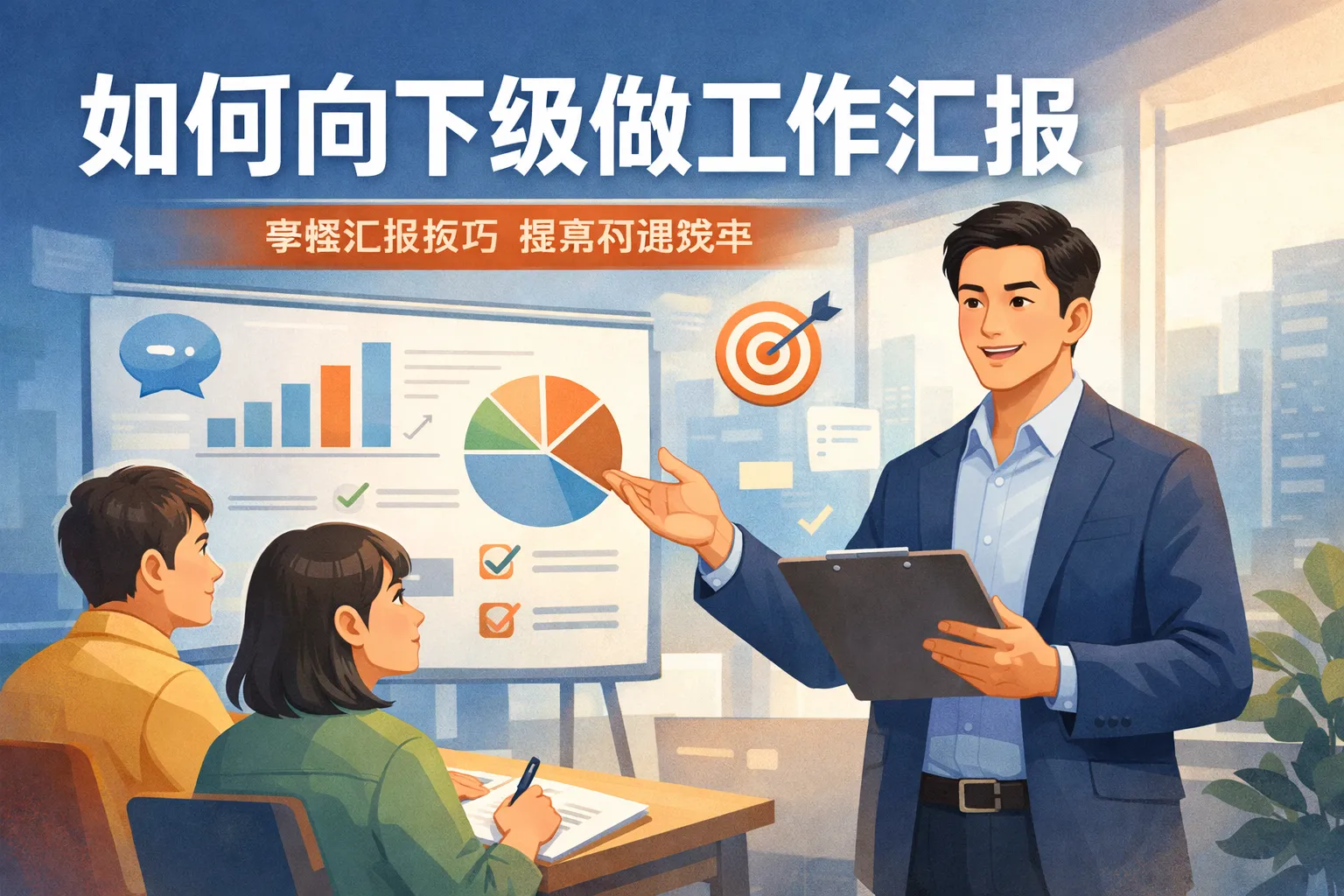 如何向下级做工作汇报