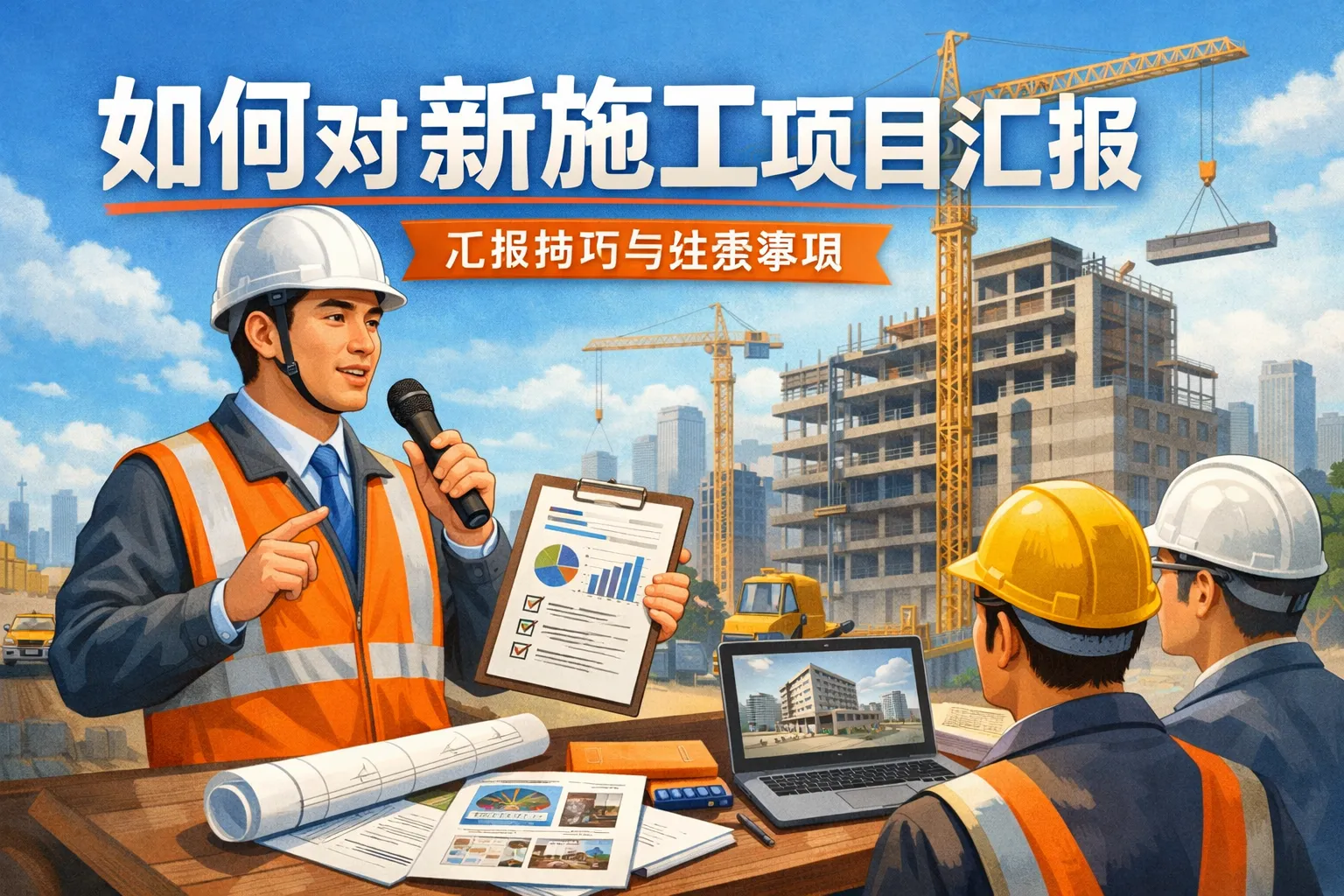 如何对新施工项目汇报
