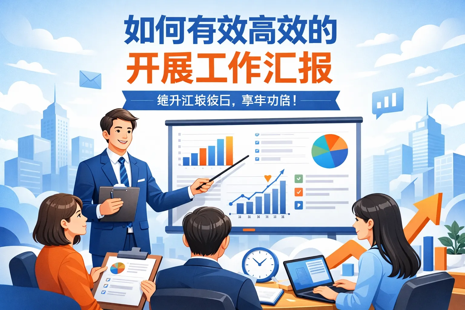 如何有效高效的开展工作汇报