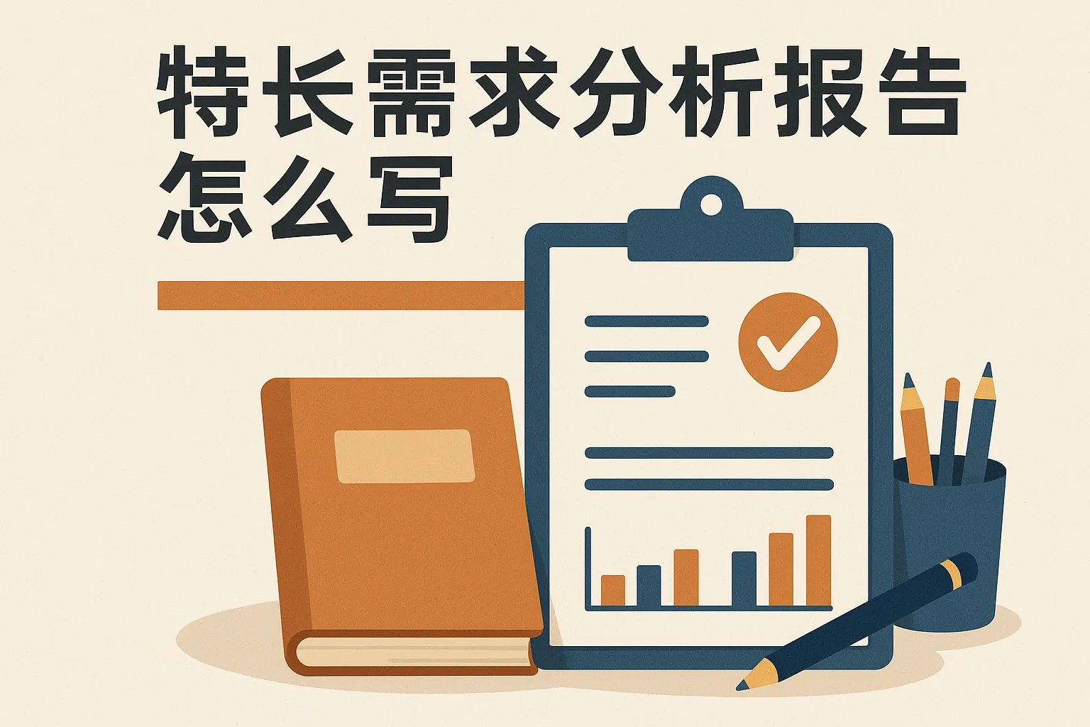 特长需求分析报告怎么写
