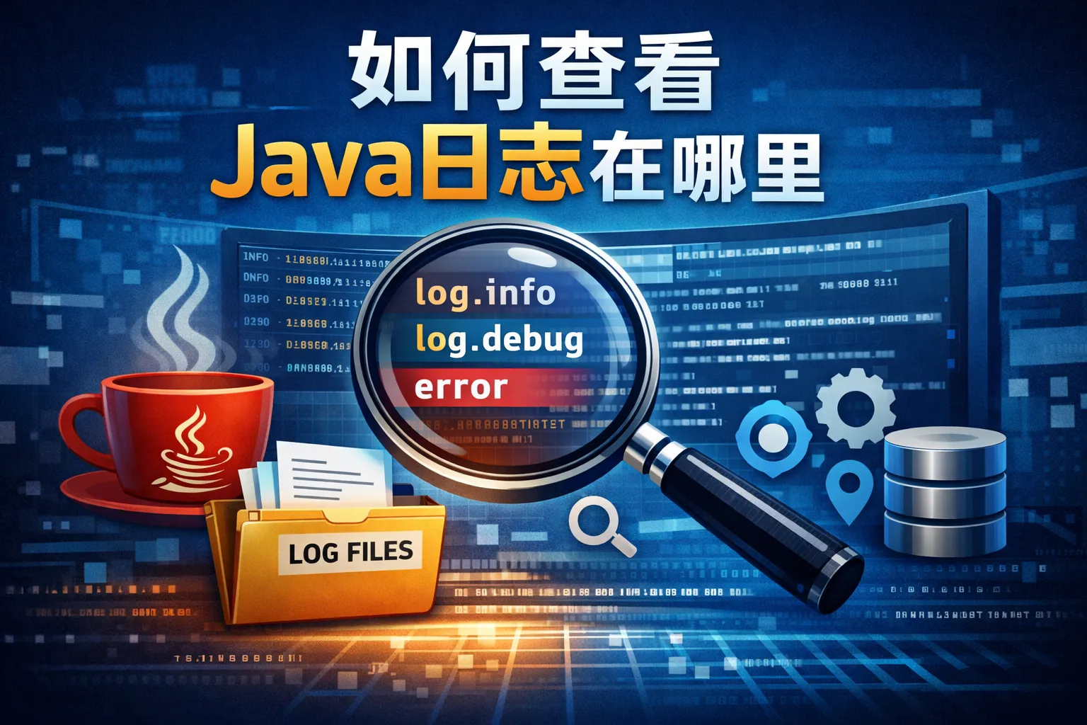 如何查看java日志在哪里