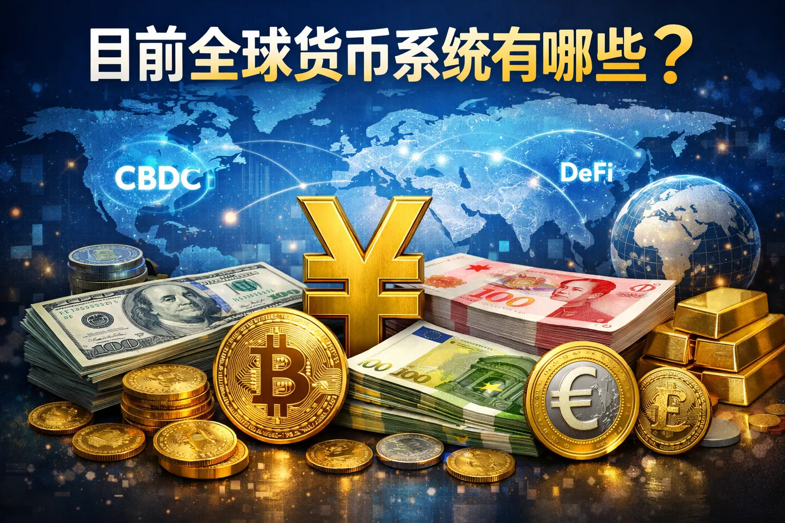 目前全球货币系统有哪些