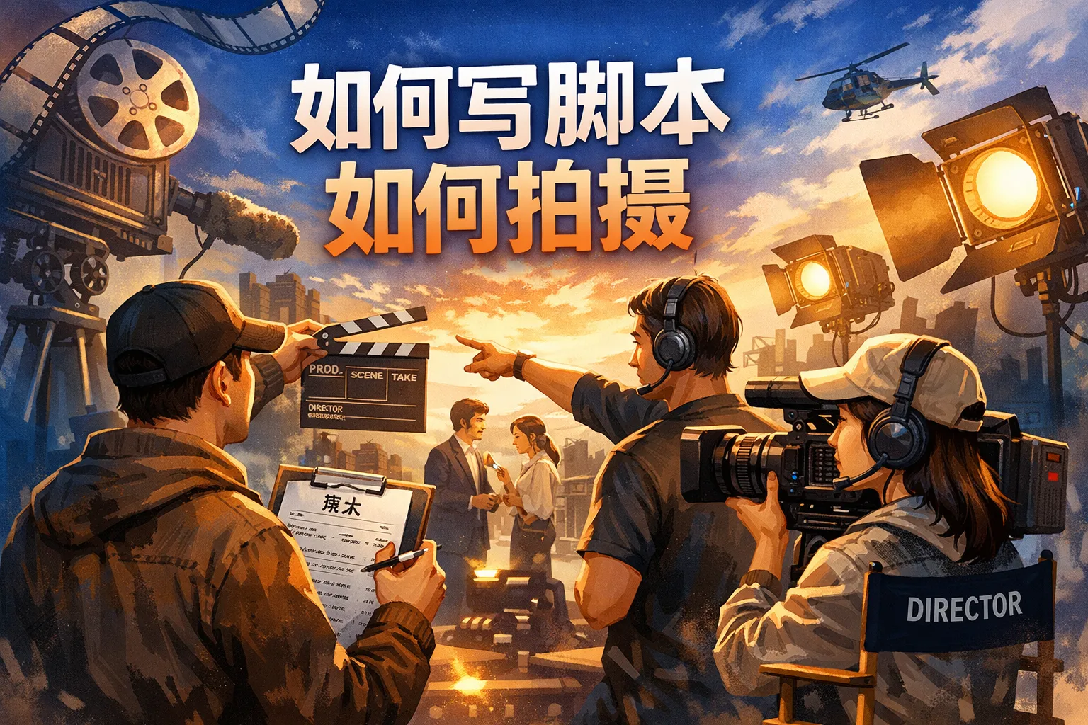 如何写脚本如何拍摄