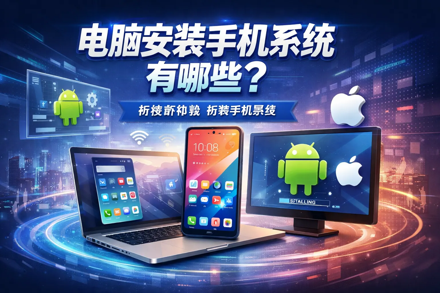 电脑安装手机系统有哪些