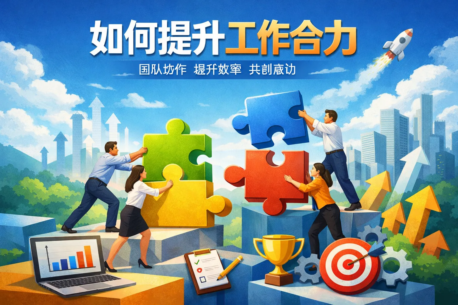 如何提升工作合力