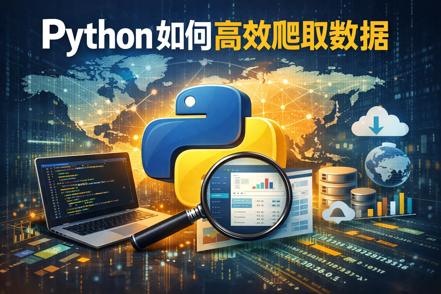 Python如何高效爬取数据