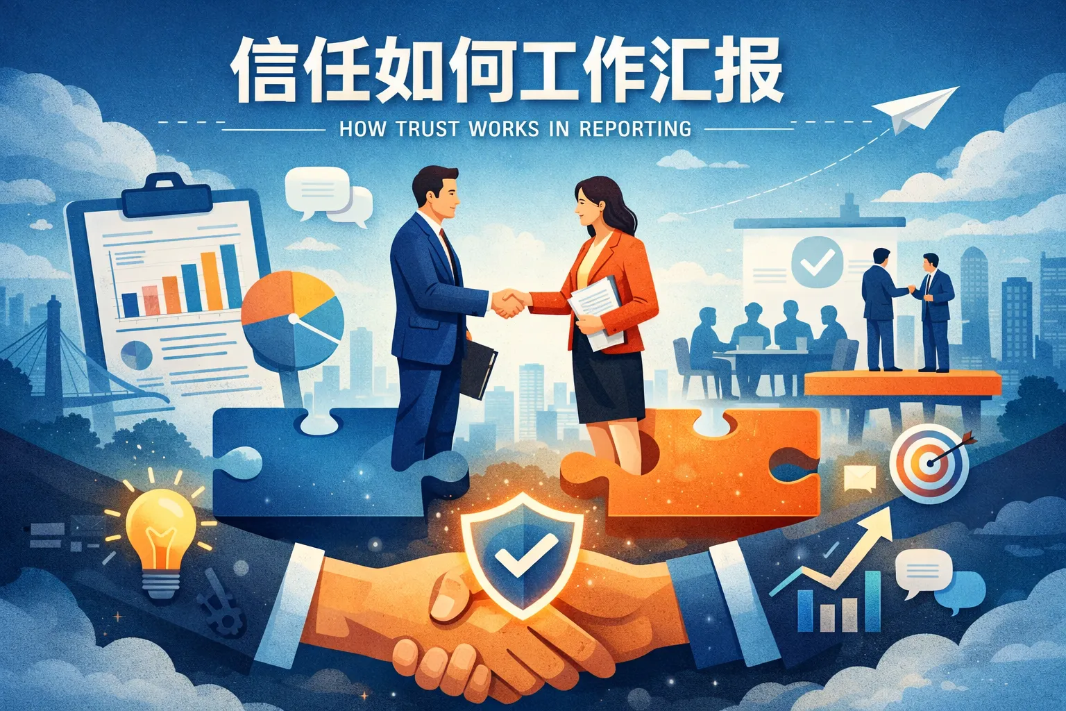 信任如何工作汇报