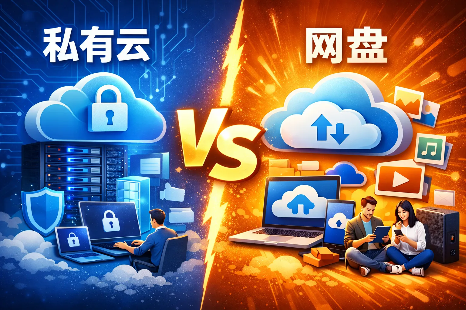 私有云和网盘哪个好