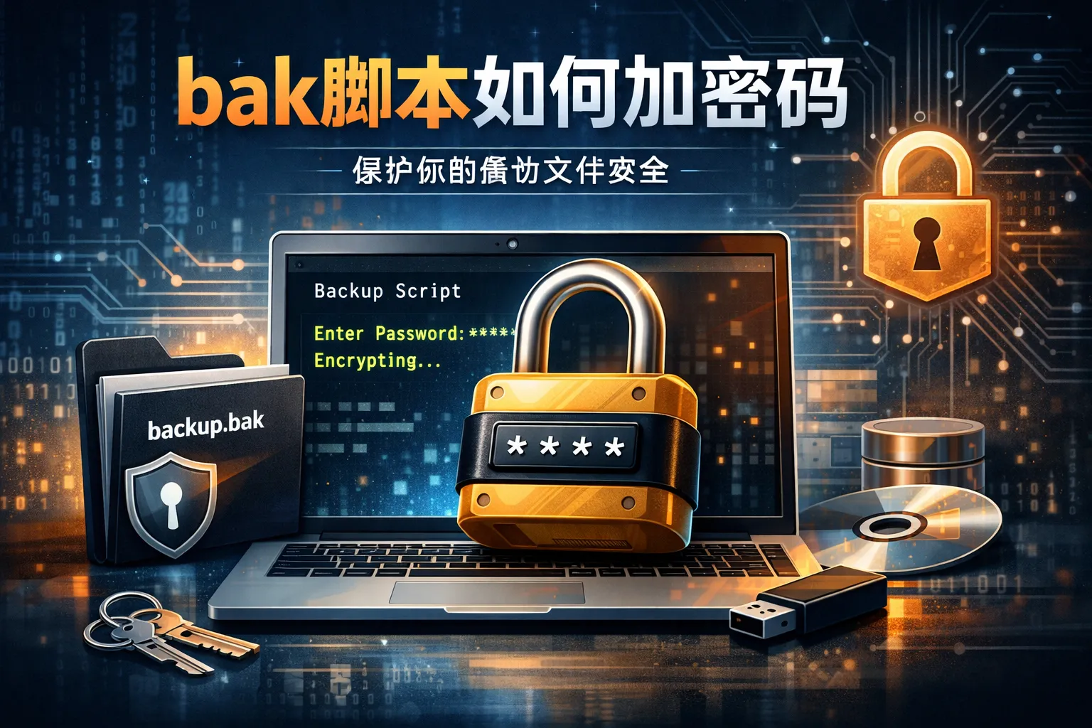 bak脚本如何加密码