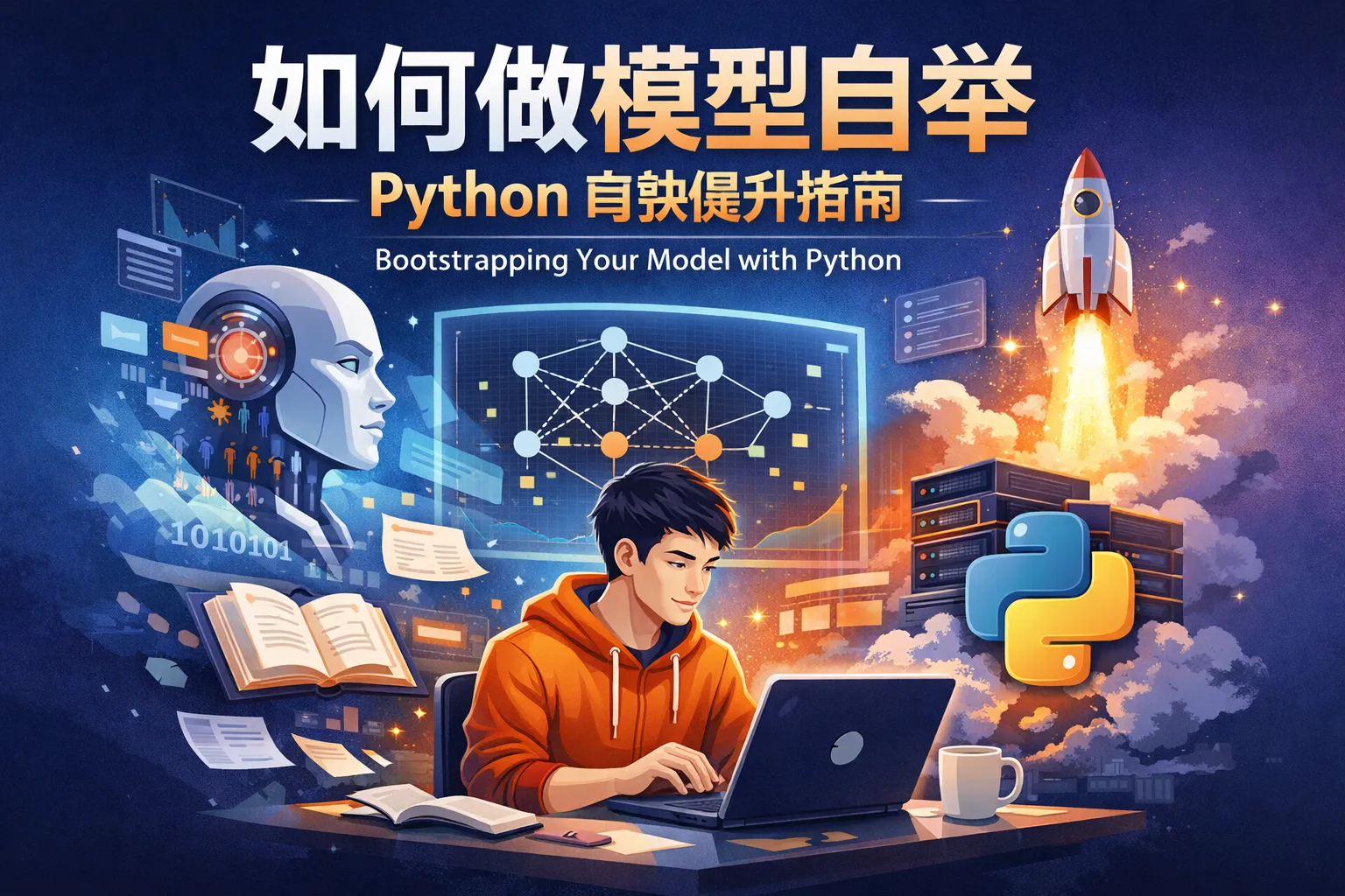 如何做模型自举python