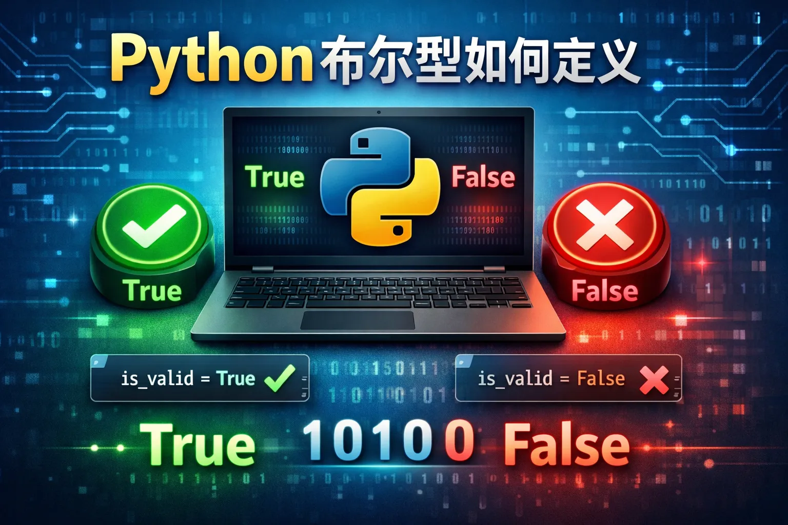 python 布尔型如何定义