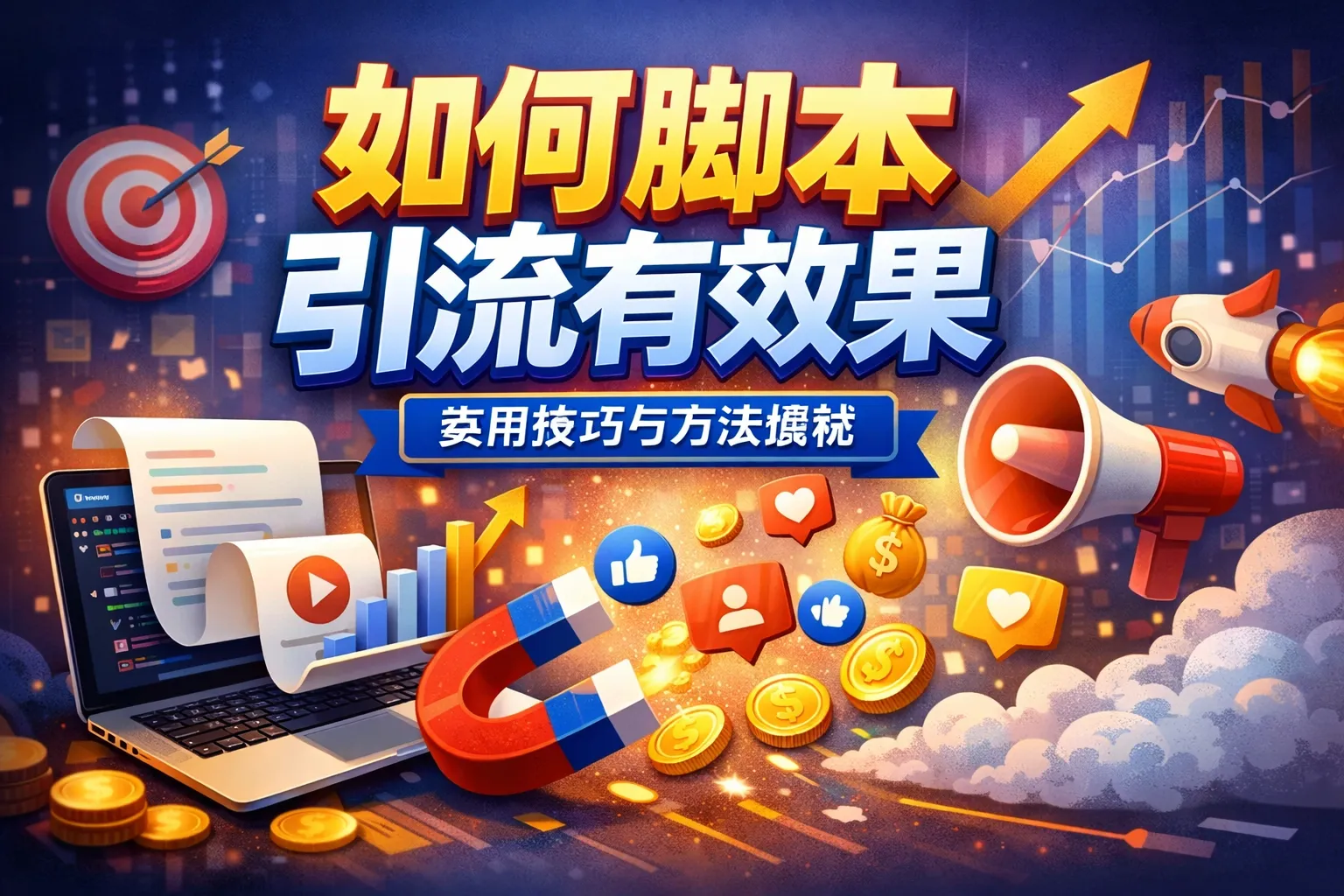 如何脚本引流有效果