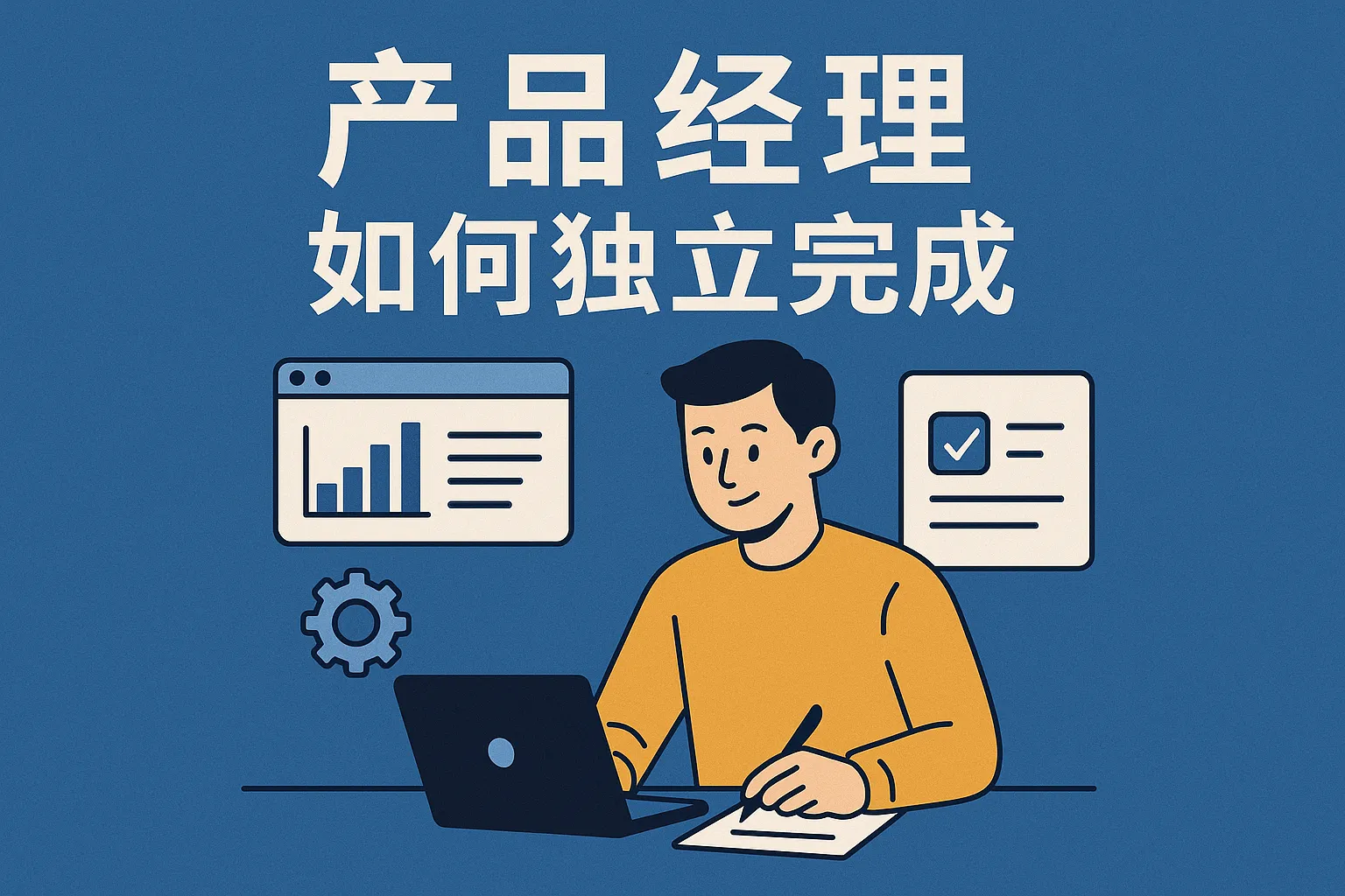 产品经理如何独立完成