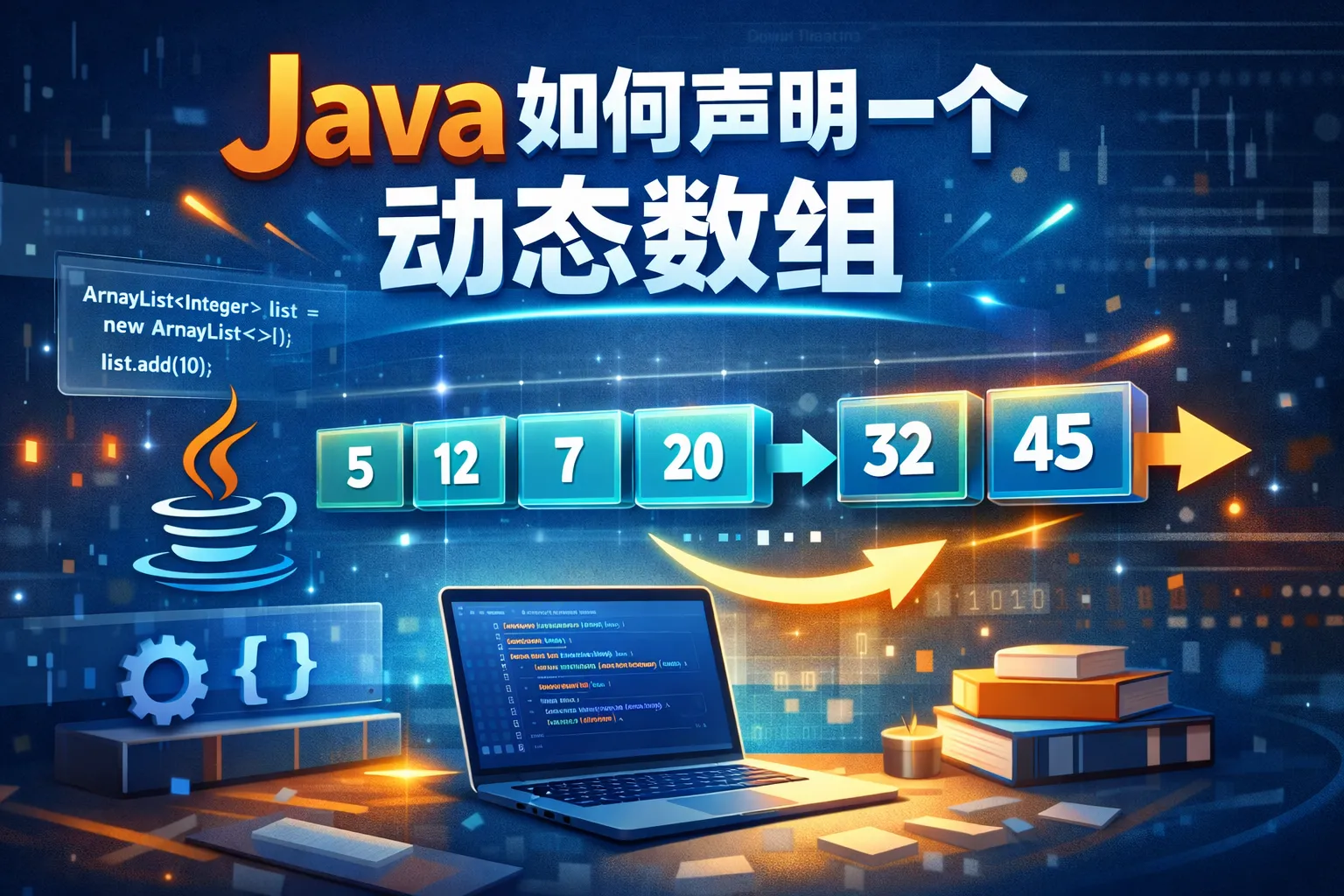 java如何声明一个动态数组