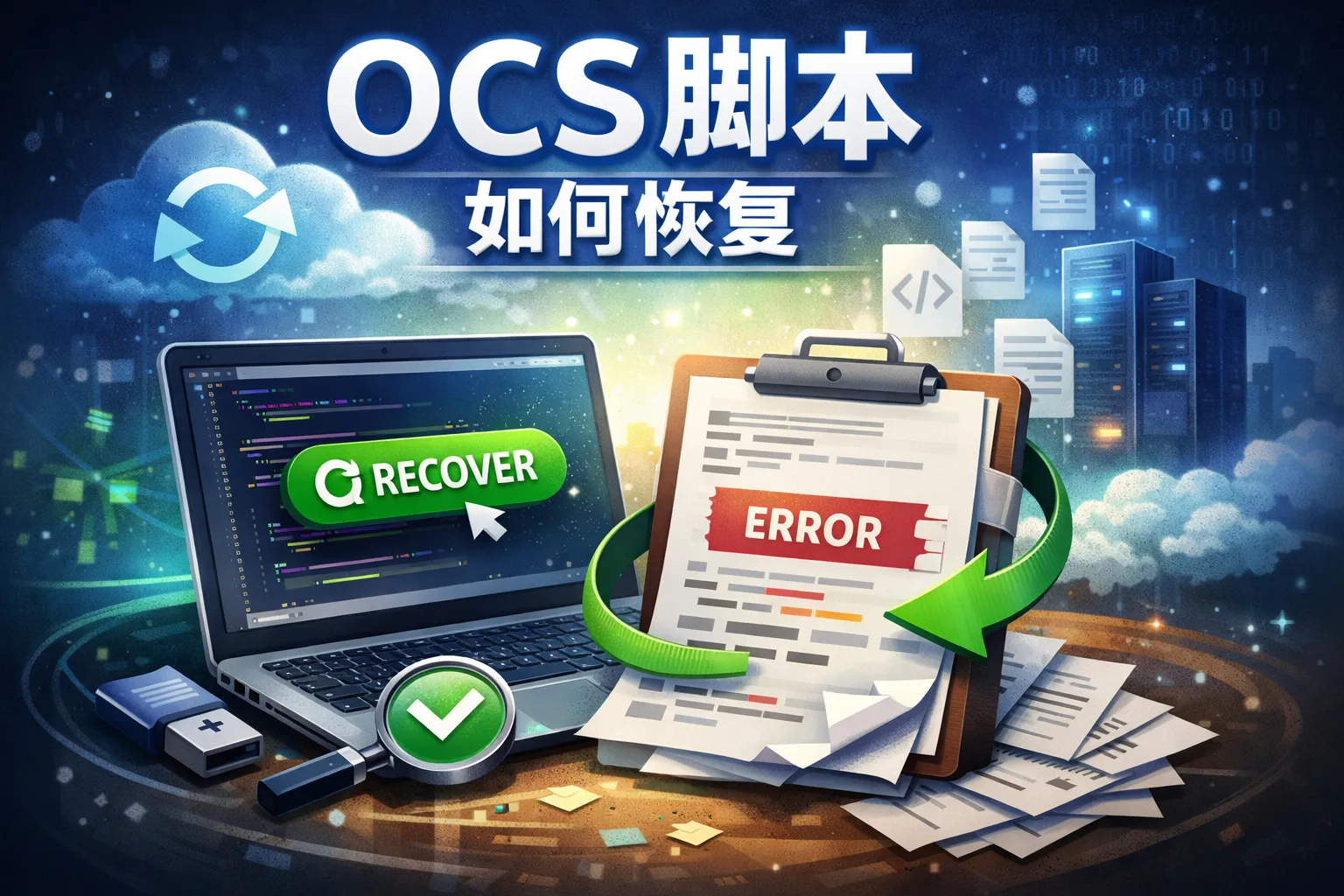 ocs脚本如何恢复