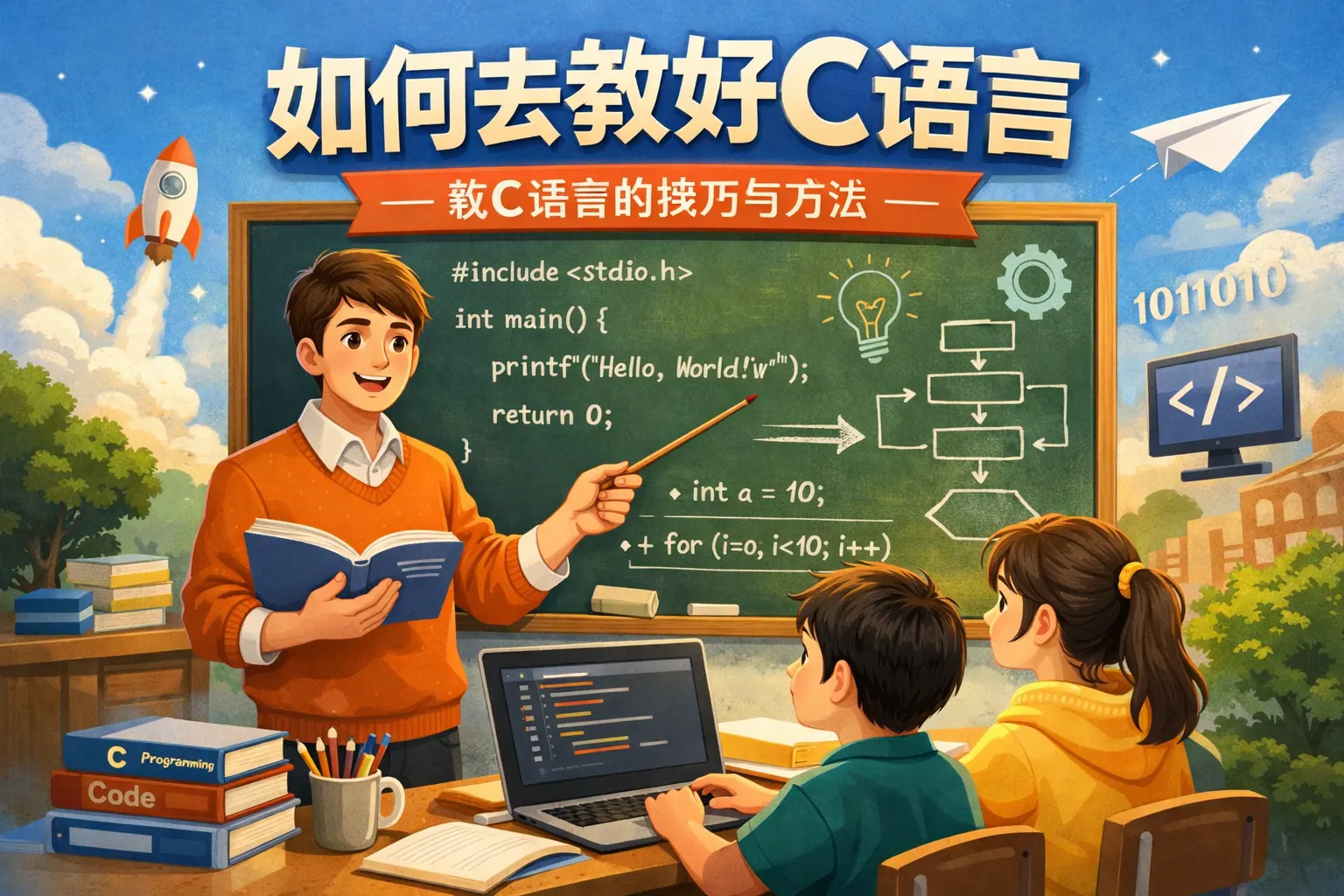 如何去教好c语言