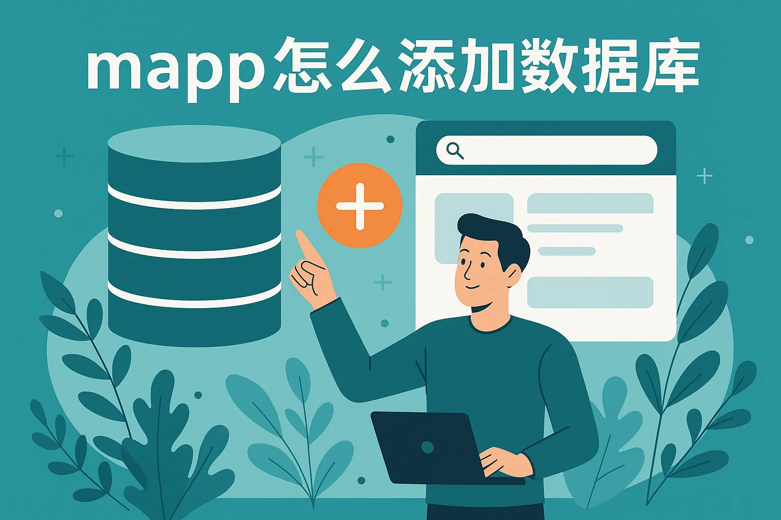 mapp怎么添加数据库
