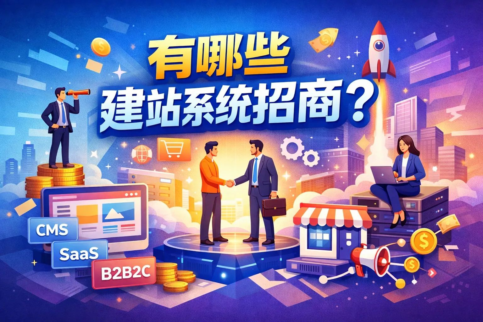 有哪些建站系统招商