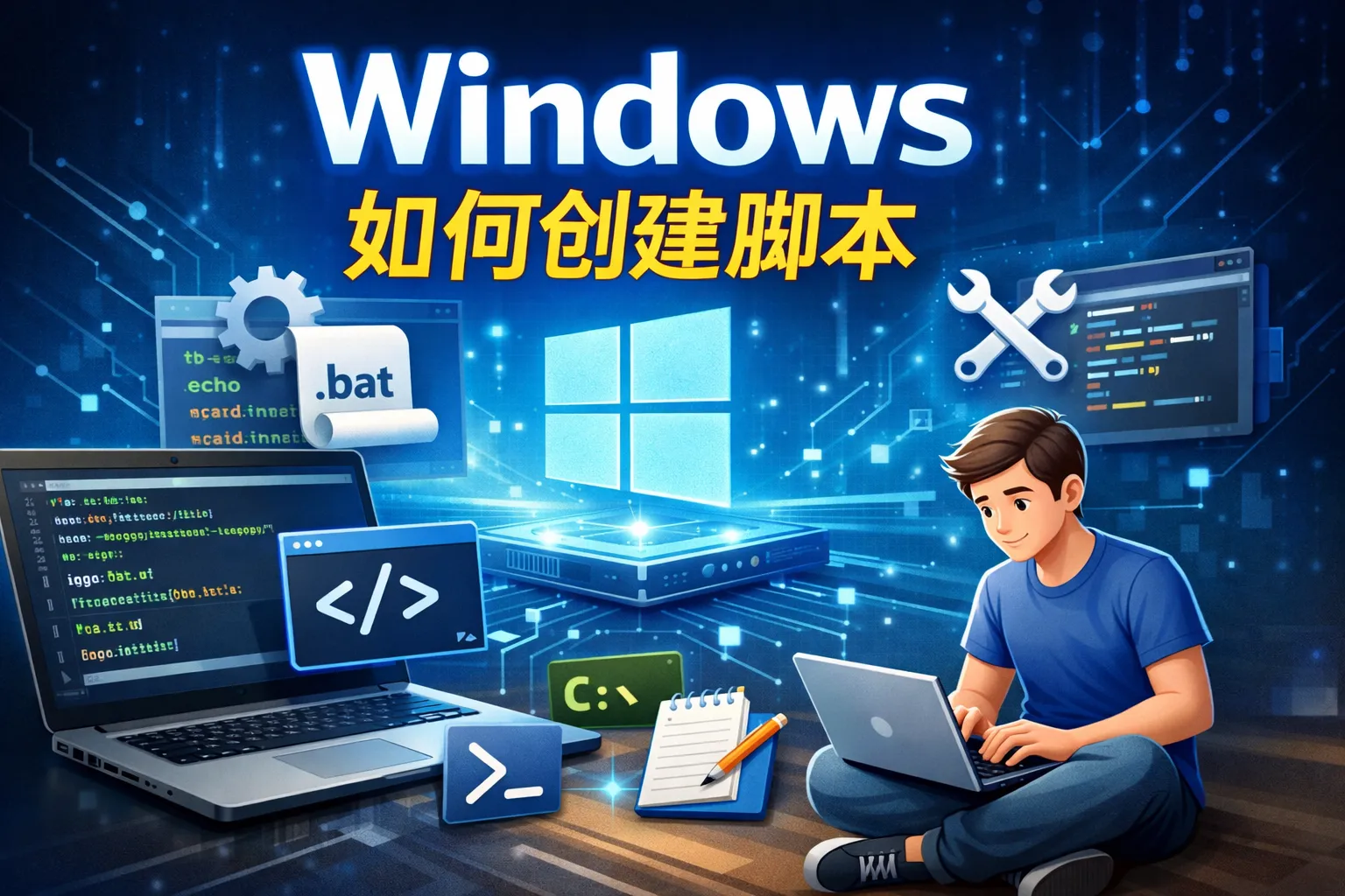 windows如何创建脚本