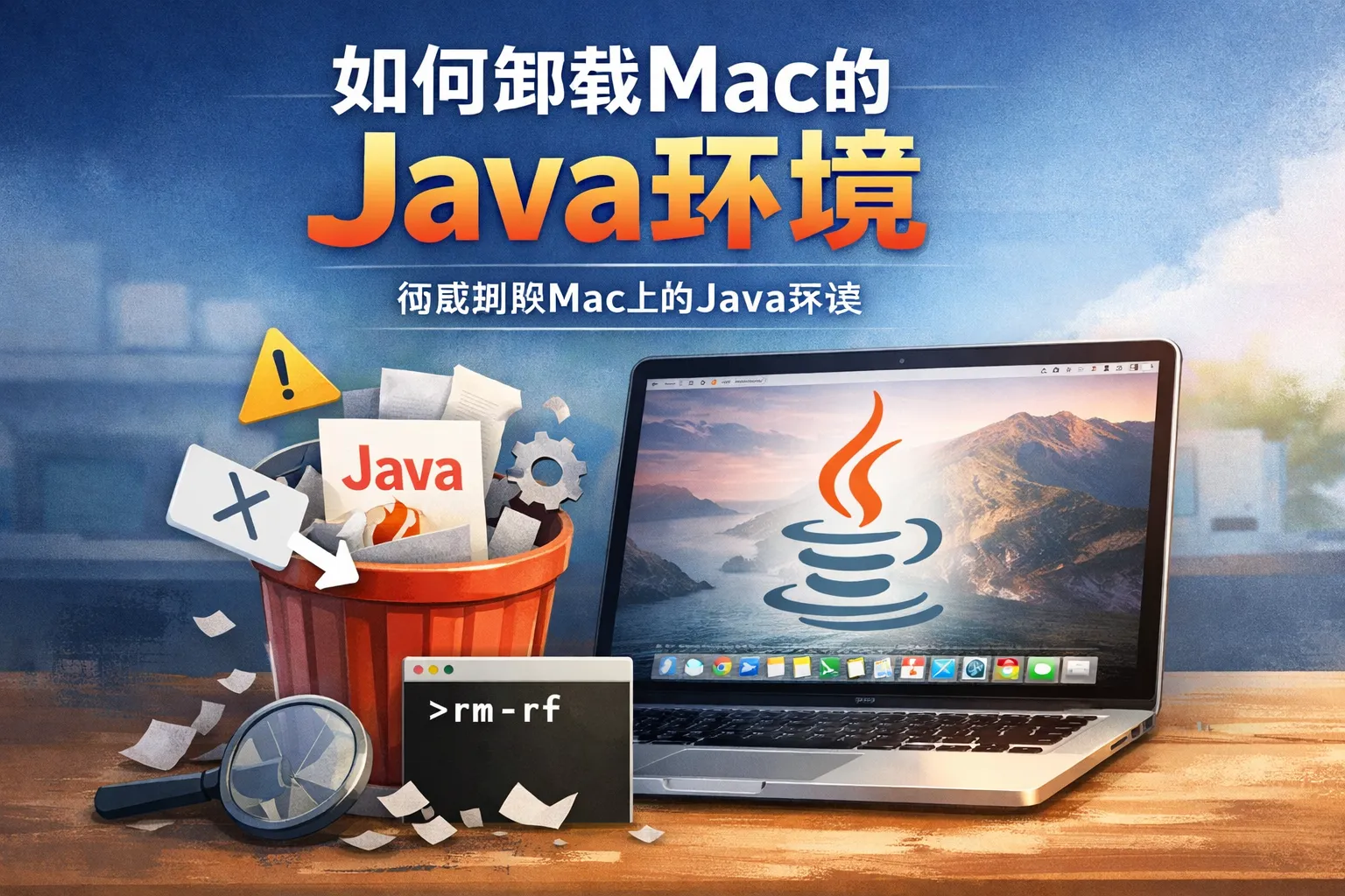 如何卸载mac的java环境