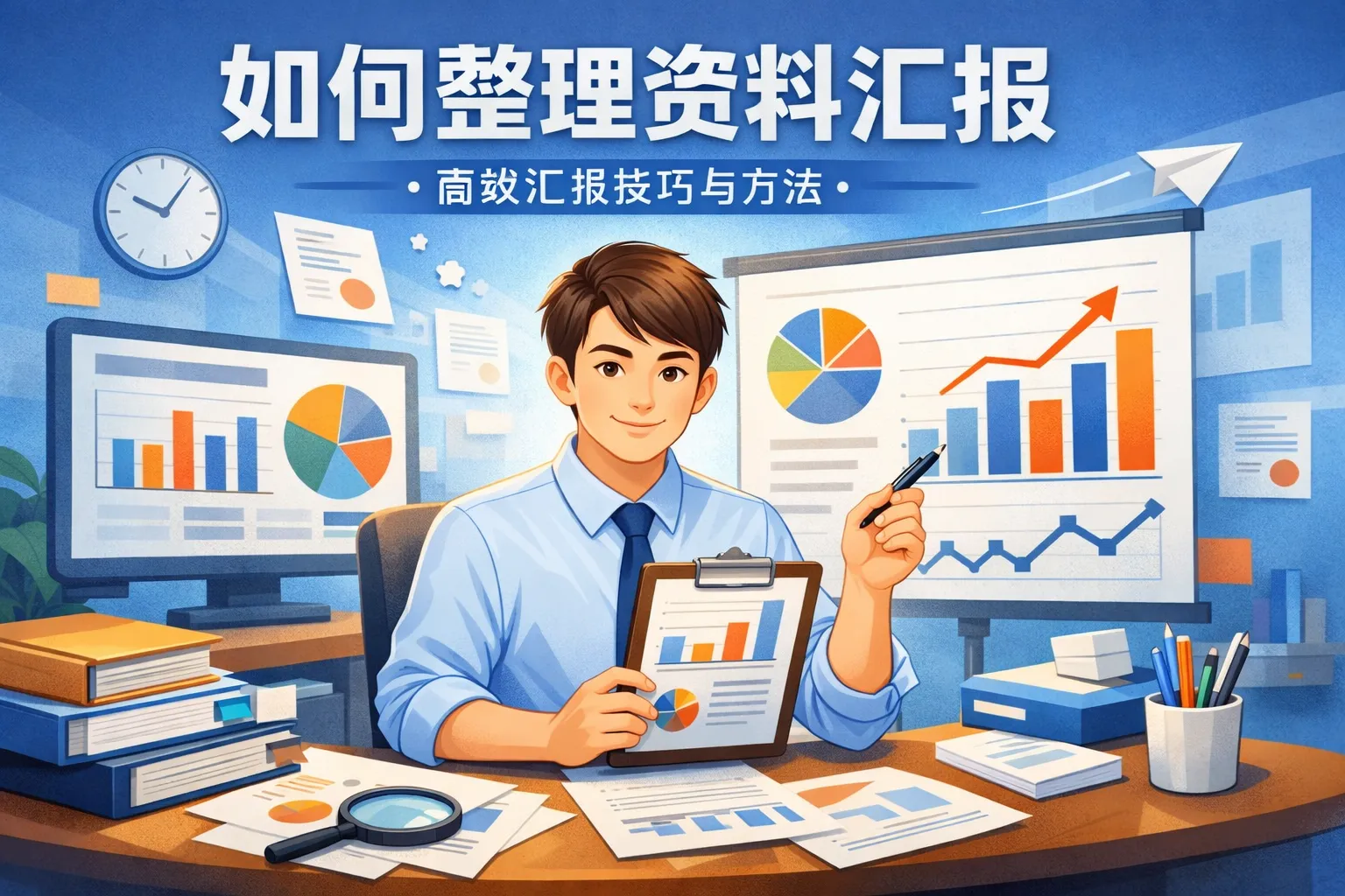 如何整理资料汇报