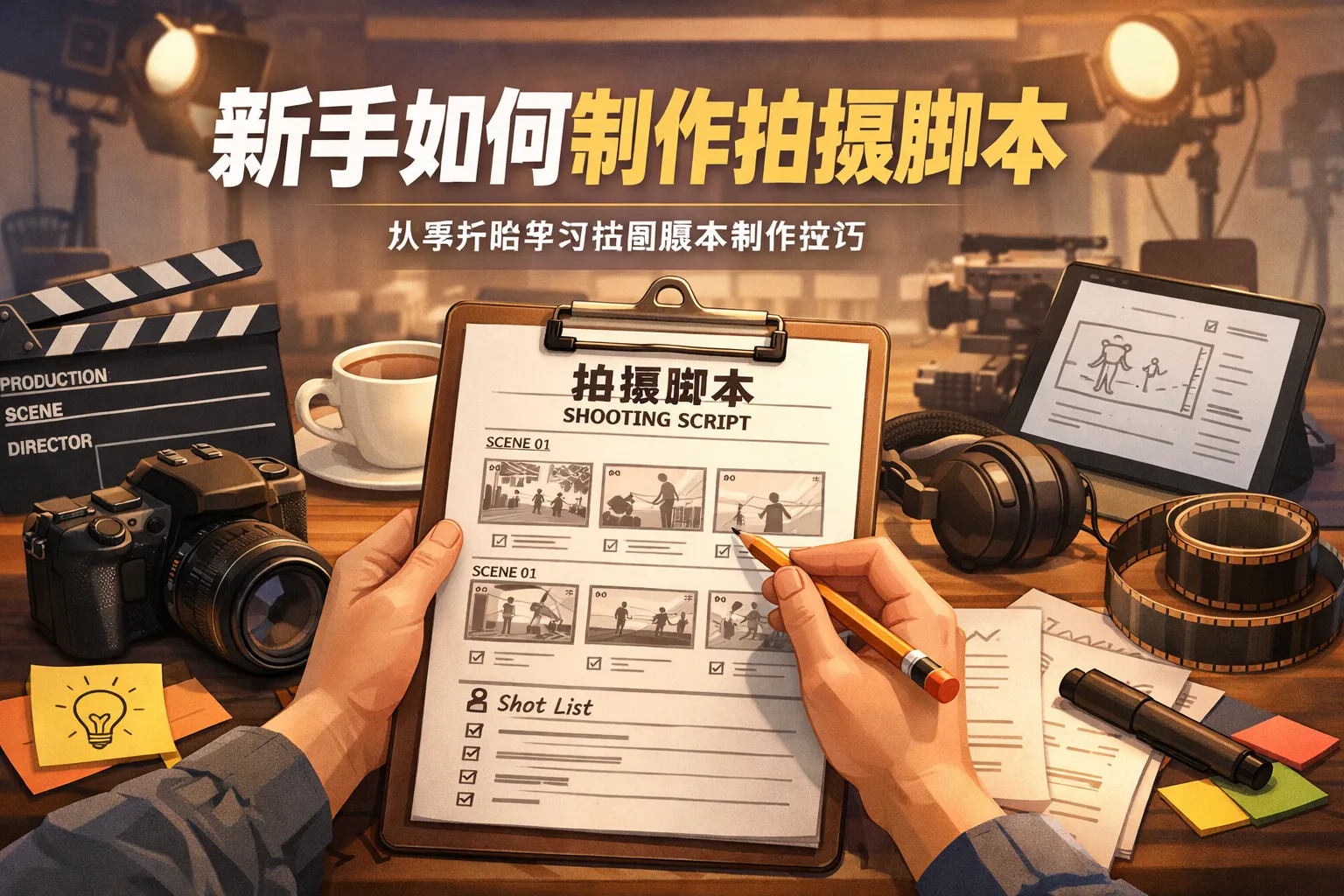 新手如何制作拍摄脚本