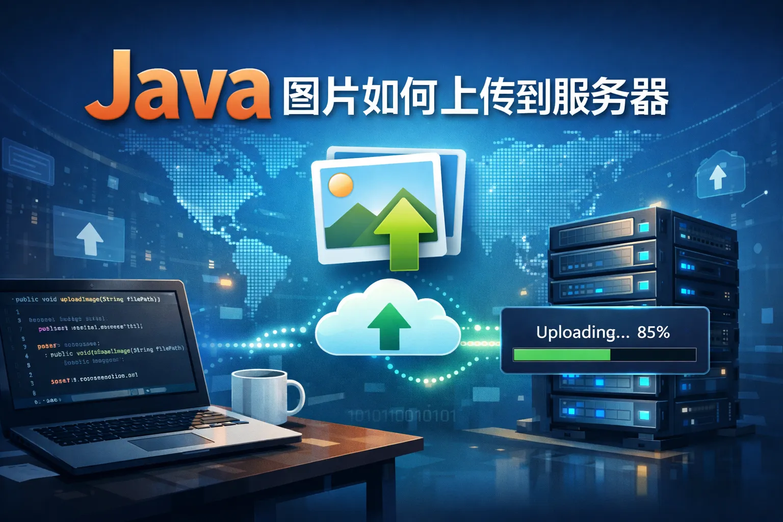 java图片如何上传到服务器