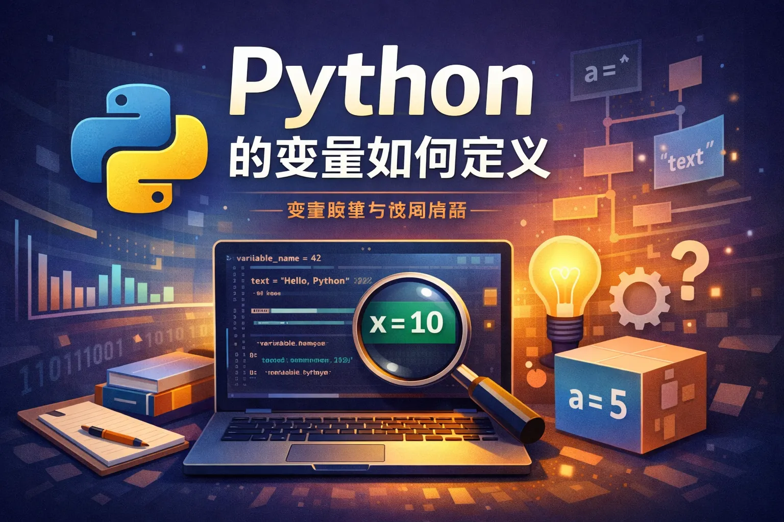 python的变量如何定义