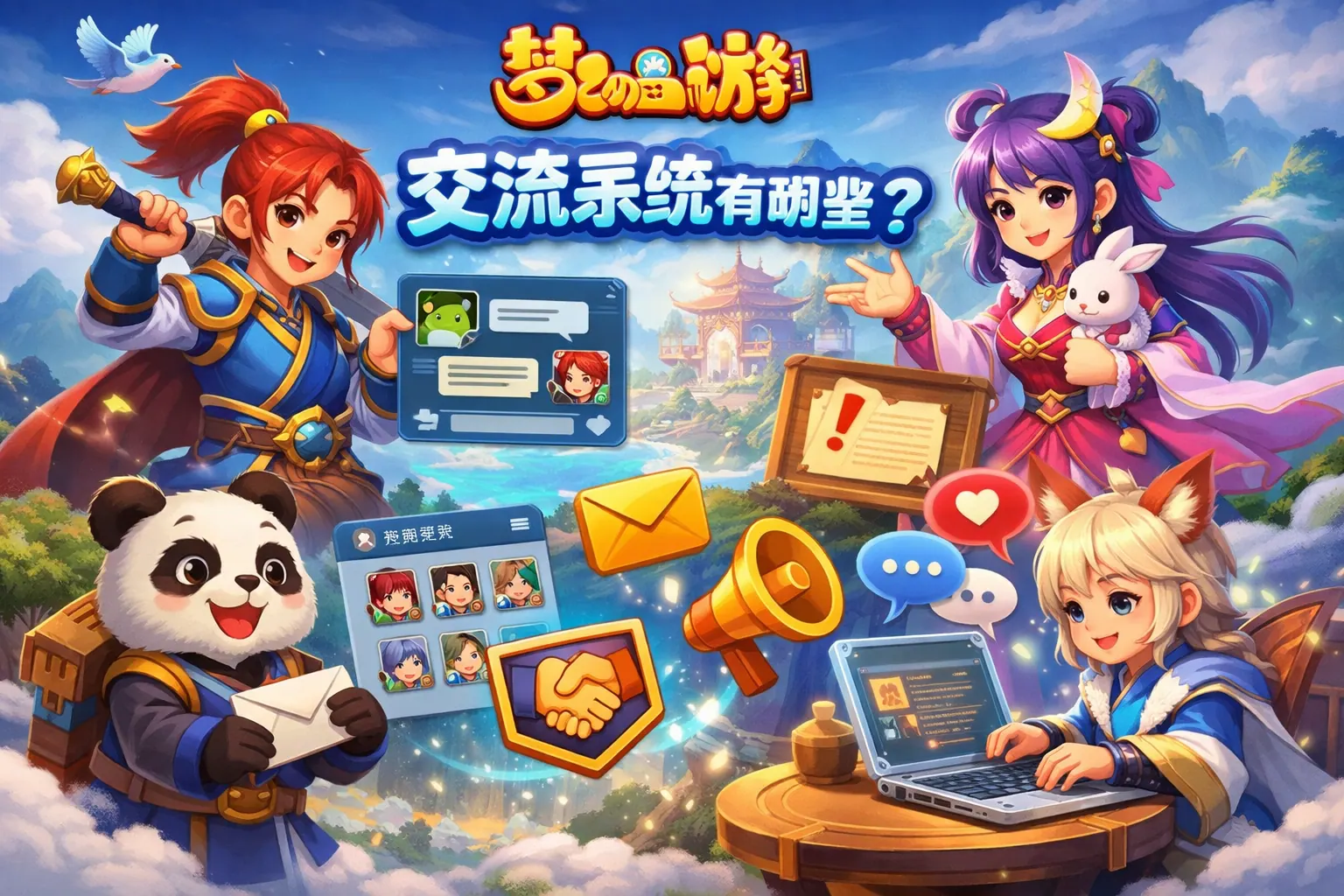 梦幻西游交流系统有哪些